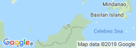 Brunei And Muara map